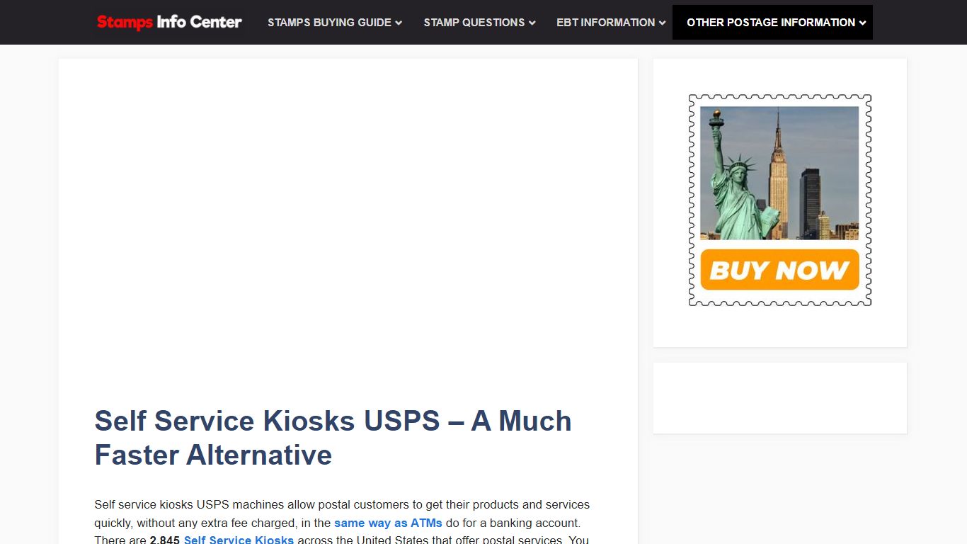 Self Service Kiosks USPS - A Much Faster Alternative - Stamp Info Center